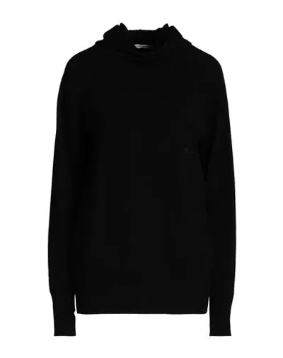 Hinnominate Woman Sweater Black Size Xxs Viscose, Polyester, Polyamide