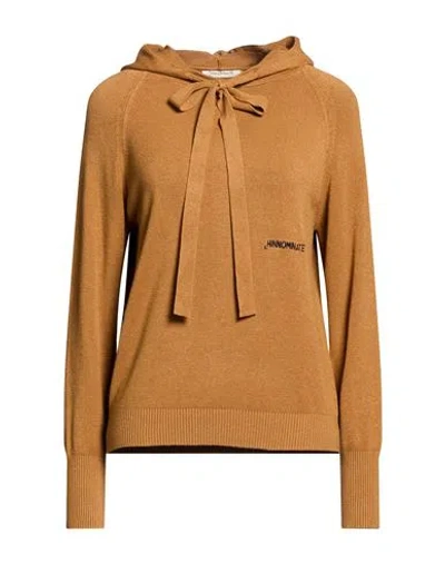 Hinnominate Woman Sweater Camel Size M Viscose, Elastane In Brown