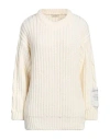 Hinnominate Woman Sweater Cream Size Xs Acrylic, Polyester In White