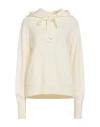 Hinnominate Woman Sweater Ivory Size M Viscose, Polyester, Polyamide