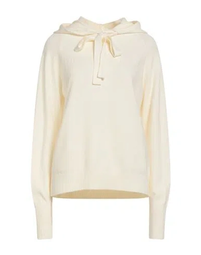 Hinnominate Woman Sweater Ivory Size M Viscose, Polyester, Polyamide