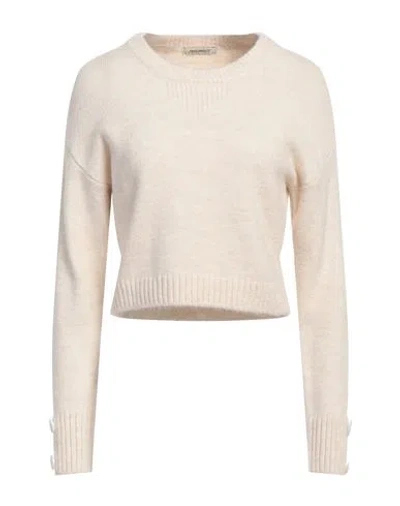 Hinnominate Woman Sweater Ivory Size S Acrylic, Polyamide, Polyester, Viscose, Wool In White