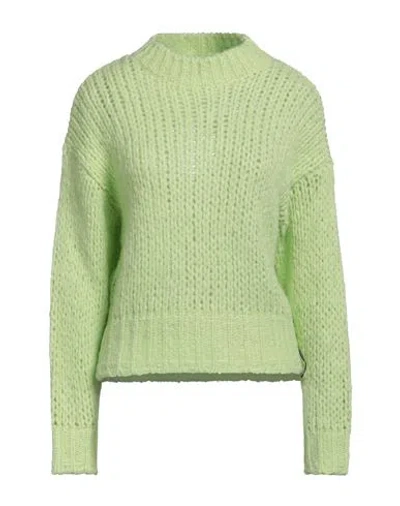 Hinnominate Woman Sweater Light Green Size S Acrylic, Polyamide, Alpaca Wool, Wool