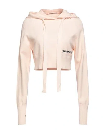 Hinnominate Woman Sweater Pink Size L Viscose, Polyester, Polyamide