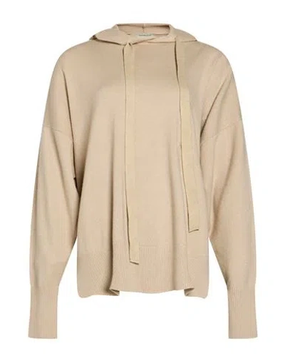 Hinnominate Woman Sweater Sand Size M Viscose, Polyester, Polyamide In Neutral