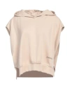 Hinnominate Beige Cotton Sweater In Beige