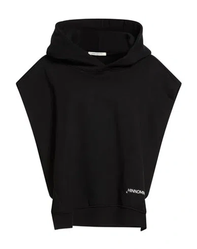 Hinnominate Woman Sweatshirt Black Size L Cotton
