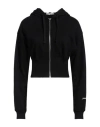 Hinnominate Woman Sweatshirt Black Size L Cotton, Elastane