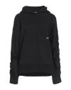 Hinnominate Woman Sweatshirt Black Size S Cotton, Elastane In Black