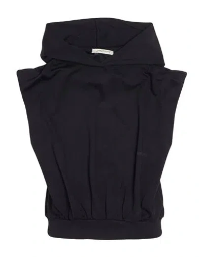 Hinnominate Woman Sweatshirt Black Size Xs Modal, Polyester, Elastane