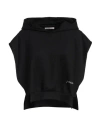 Hinnominate Woman Sweatshirt Black Size S Polyester, Modal, Elastane In Black