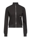 Hinnominate Woman Sweatshirt Black Size Xxs Viscose, Polyamide, Elastane In Black