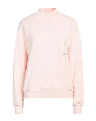 Hinnominate Woman Sweatshirt Blush Size Xs Cotton, Elastane In Pink