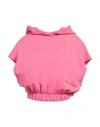 Hinnominate Woman Sweatshirt Fuchsia Size M Cotton In Pink