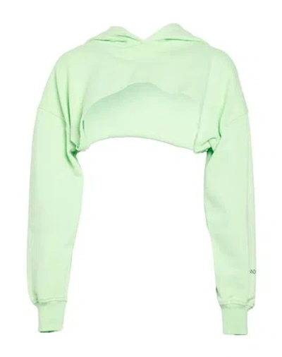 Hinnominate Woman Sweatshirt Light Green Size S Cotton