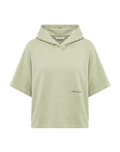 Hinnominate Woman Sweatshirt Light Green Size Xs Cotton