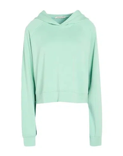 Hinnominate Woman Sweatshirt Light Green Size Xxs Polyester, Modal, Elastane