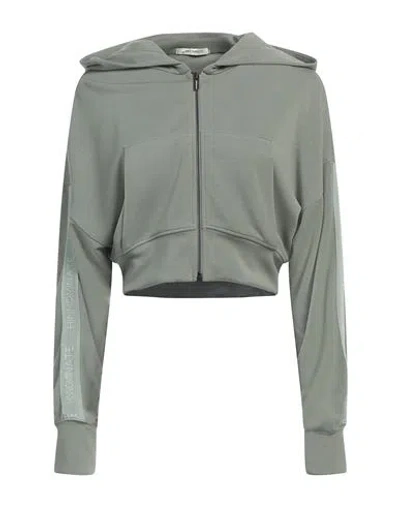 Hinnominate Woman Sweatshirt Sage Green Size M Cotton