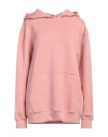 Hinnominate Woman Sweatshirt Pink Size L Modal, Polyester, Elastane