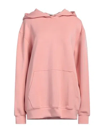 Hinnominate Woman Sweatshirt Pink Size L Modal, Polyester, Elastane