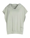Hinnominate Woman Sweatshirt Sage Green Size L Polyester, Modal, Elastane In Green