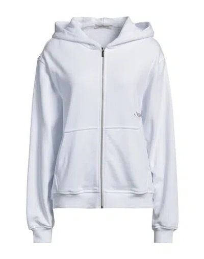 Hinnominate Woman Sweatshirt White Size M Cotton