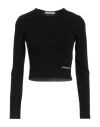 Hinnominate Woman T-shirt Black Size Xxs Cotton, Elastane In Black