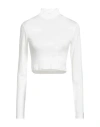 Hinnominate Woman T-shirt Off White Size L Viscose, Elastane