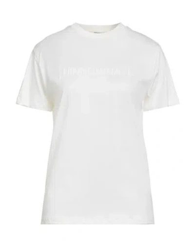 Hinnominate Woman T-shirt White Size Xs Cotton