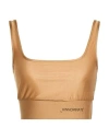 Hinnominate Woman Top Camel Size M Polyamide, Elastane In Nude