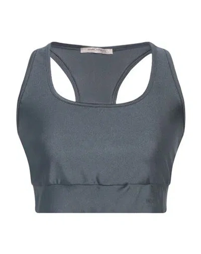 Hinnominate Woman Top Lead Size L Polyamide, Elastane In Gray