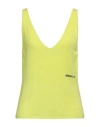 Hinnominate Woman Top Lime Green Size M Viscose, Elastane In Green