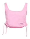 Hinnominate Woman Top Pink Size M Cotton