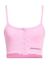 Hinnominate Woman Top Pink Size S Cotton, Elastane In Pink
