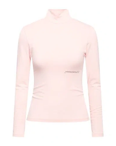 Hinnominate Woman T-shirt Pink Size Xs Cotton, Elastane