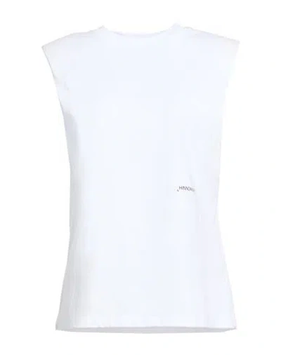 Hinnominate Woman T-shirt White Size Xs Cotton
