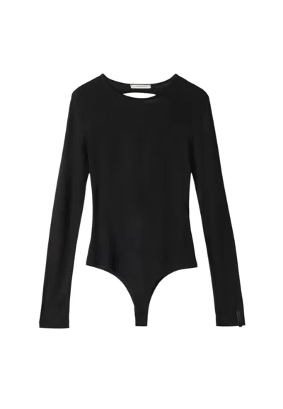 Hinnominate Women's Body  With Neck On Back In Black