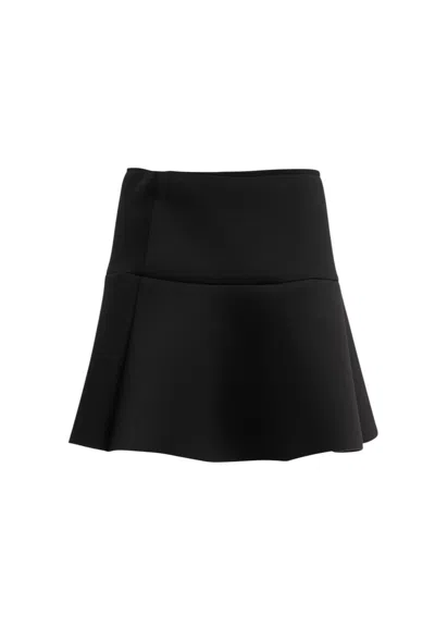 Hinnominate Women's Miniskirt  Neoprene In Black