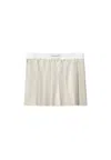 Hinnominate Women's Miniskirt  With Contrast Elastic