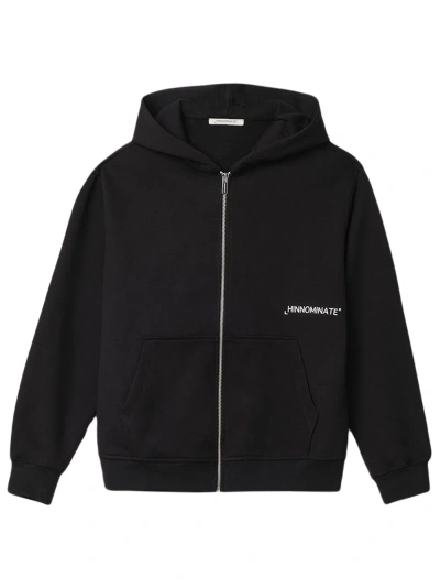 Hinnominate Zip Sweatshirt In Black  