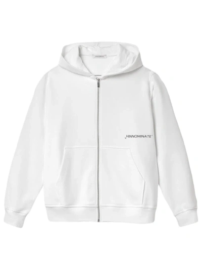 Hinnominate Zip Sweatshirt In White