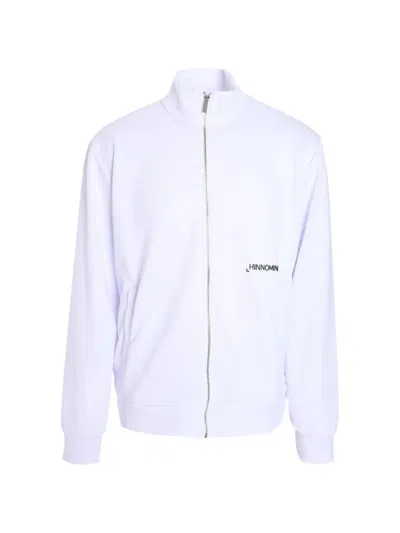 Hinnominate Zip-uo Sweatshirt In White