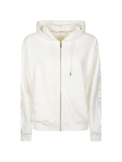 Hinnominate Zip-up Hoodie In White