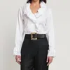 Hinson Wu Amara Top In White In White