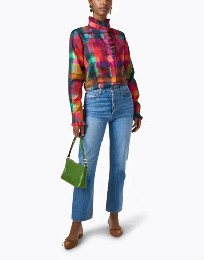 Hinson Wu Athena Top In Multi Plaid