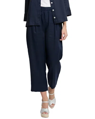 Hinson Wu Bianca Linen Pant In Animal Print