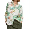 Hinson Wu Blaire Long Sleeve Shirt In Multi