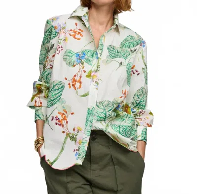 Hinson Wu Blaire Long Sleeve Shirt In Multi
