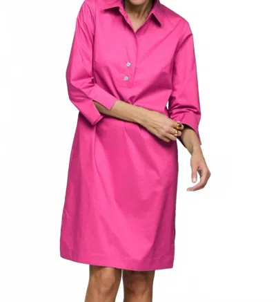 Hinson Wu Charlotte Dress In Hot Pink