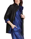 Hinson Wu Constance Silk-blend Jacket In Blue